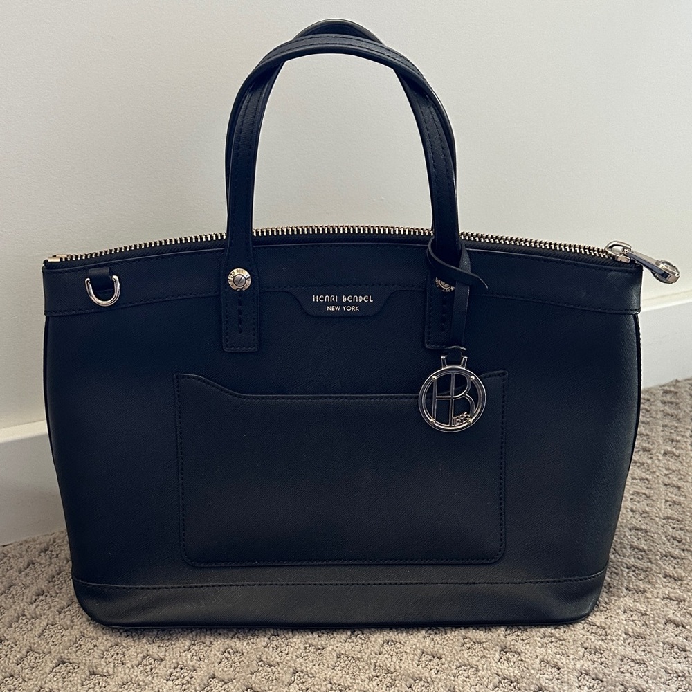 Henri Bendel Black Tote